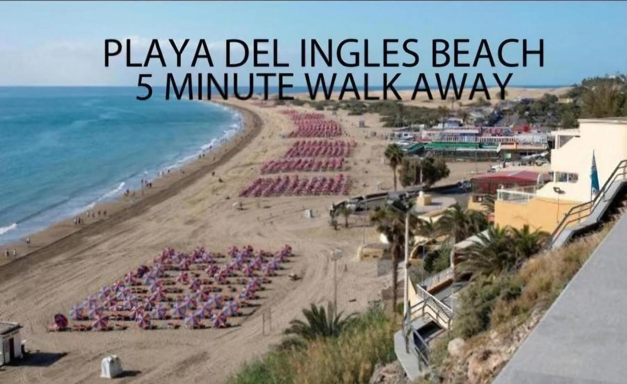 Ocean Front Cozy 2 Bedroom, 3 Beds Spacious- Netflix, Pool, Beach Lift & Fast Wifi Πλάγια ντελ Ινγκλές Εξωτερικό φωτογραφία